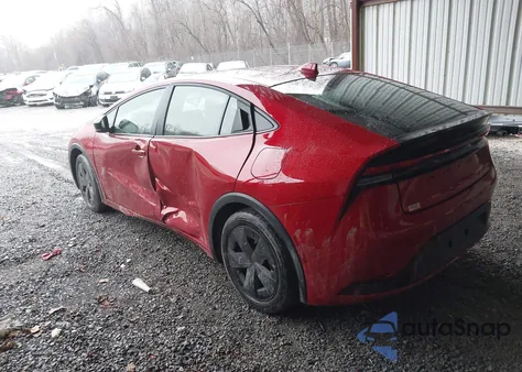 2024 Toyota Prius Le z USA, uszkodzony, nr VIN JTDACAAU1R3038819